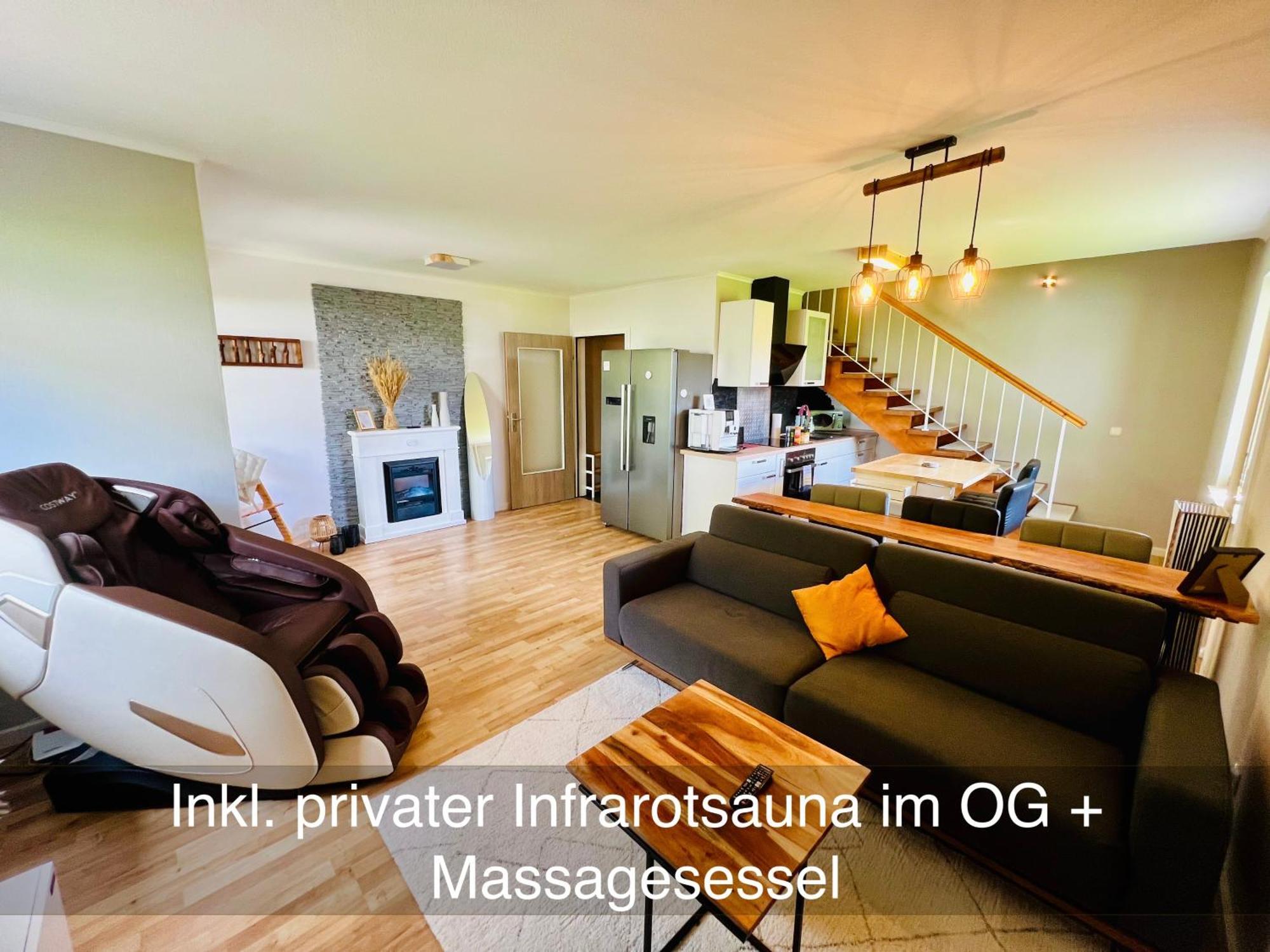 Mitten Im Schwarzwald Mit Infrarot-Sauna Und Garagenparkplatz Schönwalde Exterior foto